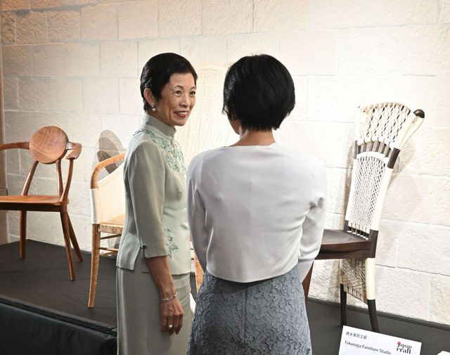 ポートランド日本庭園60周年記念祝賀会での作品展示